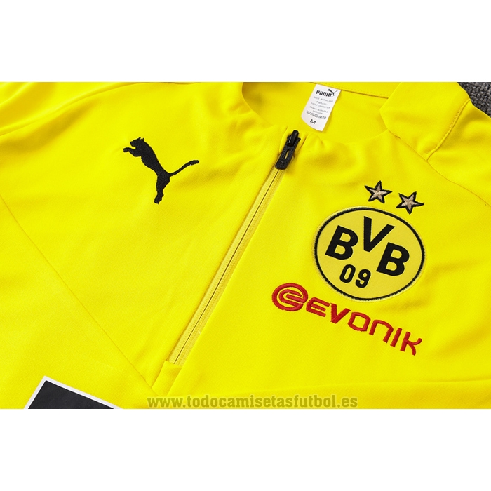 Chandal de Sudadera del Borussia Dortmund 2022-2023 Amarillo